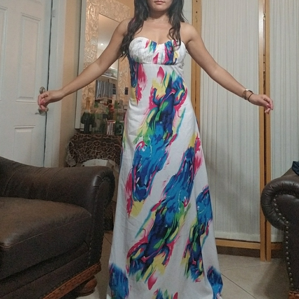 Gorgeous dress down by Vince. - Picture 7 of 8