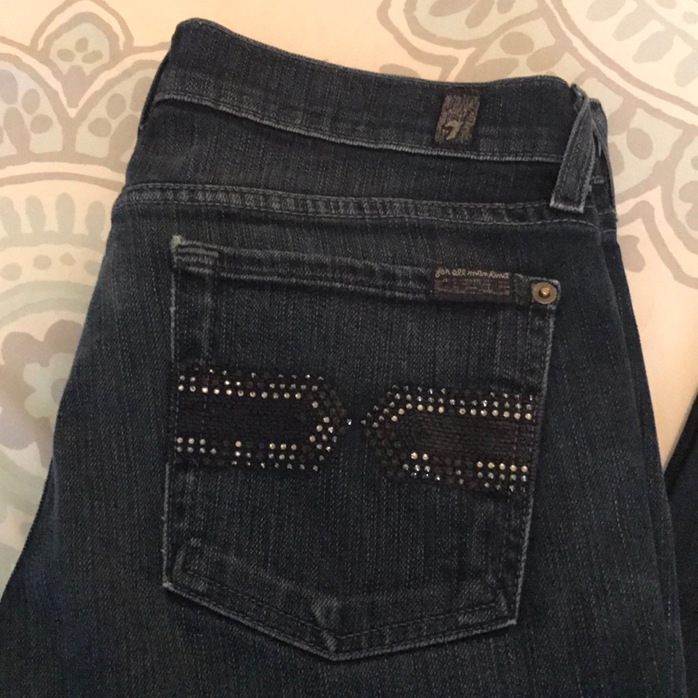 7 for all mankind bootcut size 27