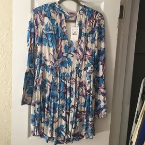 Free People woven printed tunic