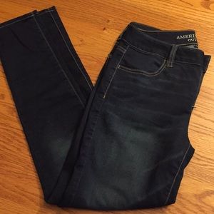 American Eagle dark wash jegging NWOT