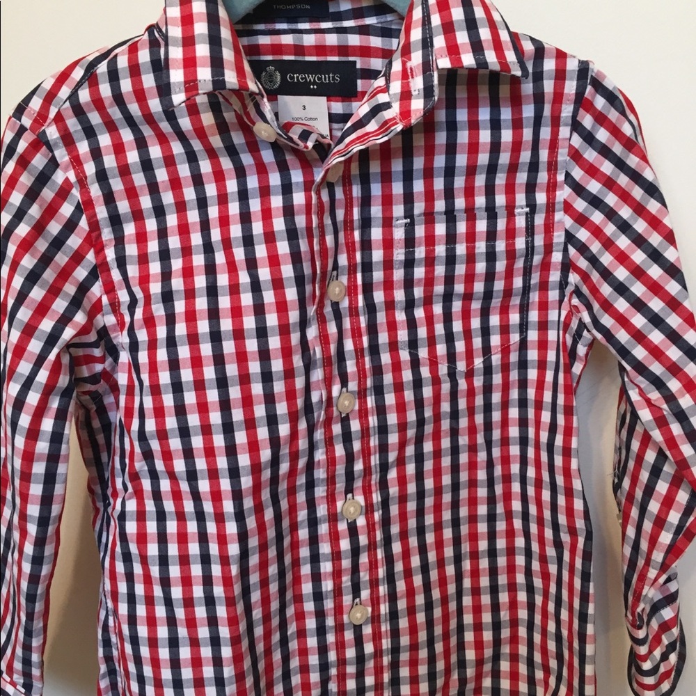 Jcrew crewcuts boys dress shirt
