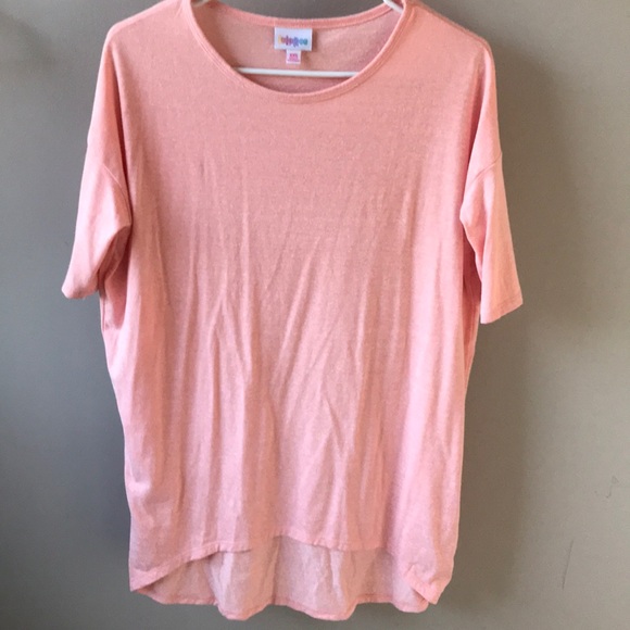 Lularoe Irma XXS light coral color - Picture 2 of 3