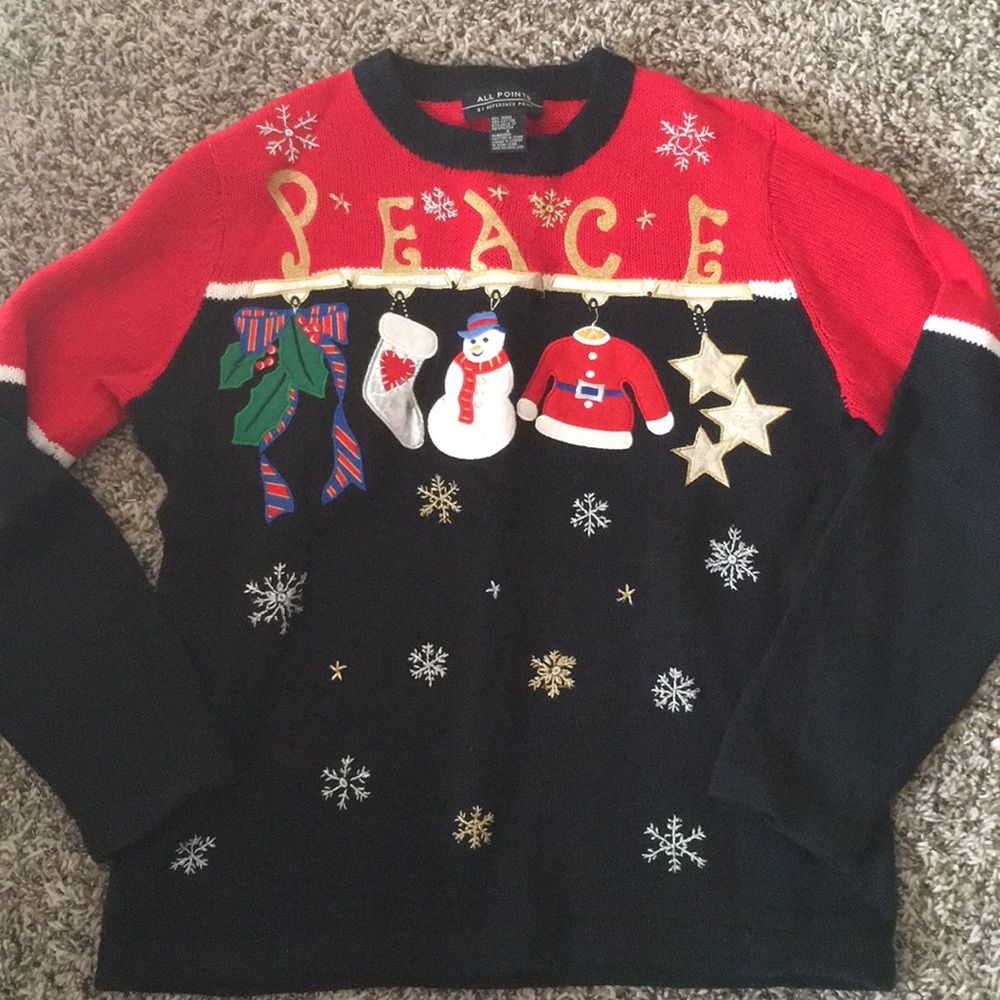 All Points Christmas Sweater