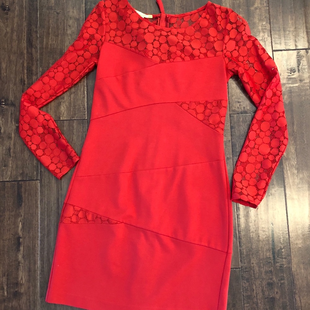 Red Gianni Bini Valentines Dress