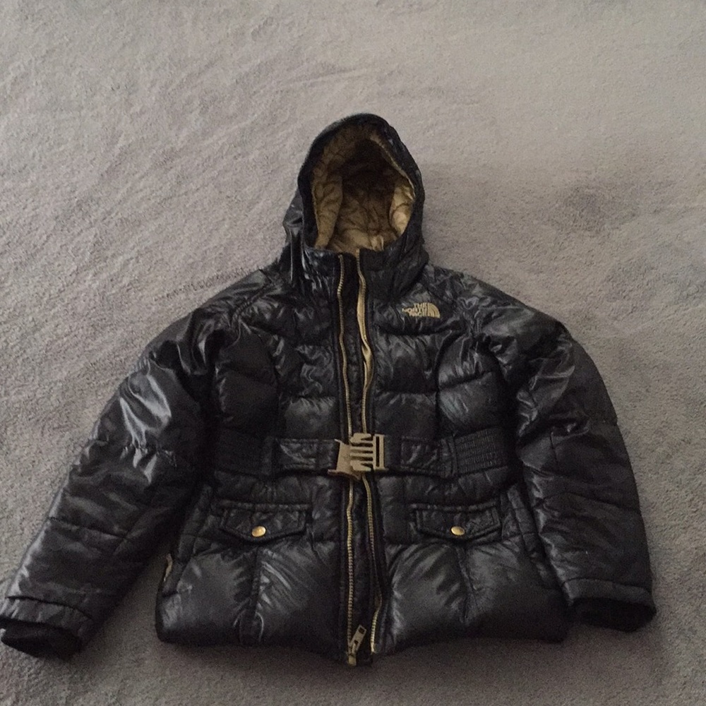 Girls north face jacket size small 7/8