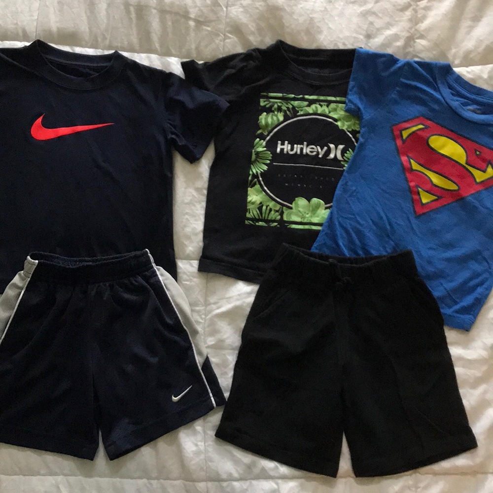 4T Hurley, Nike, boys bundle