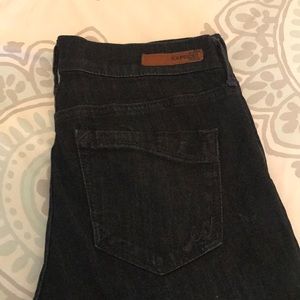 Express Mia mid rise jean legging size 2