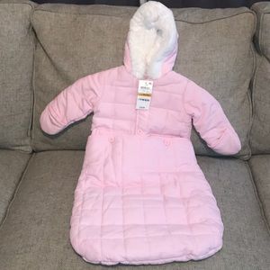 Pink Infant Baby Bunting