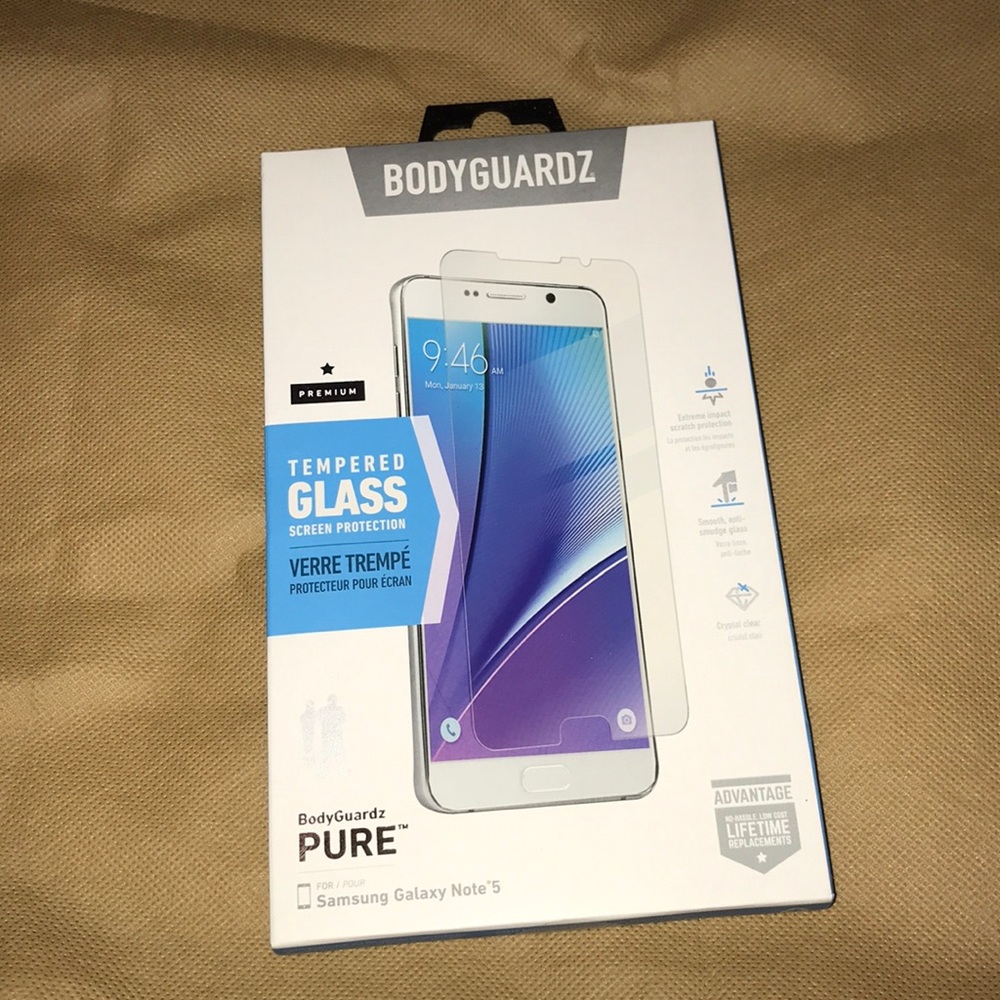 BODYGUARDZ Note 5 Screen Protector