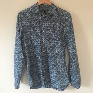 GAP Indigo Button Down XS