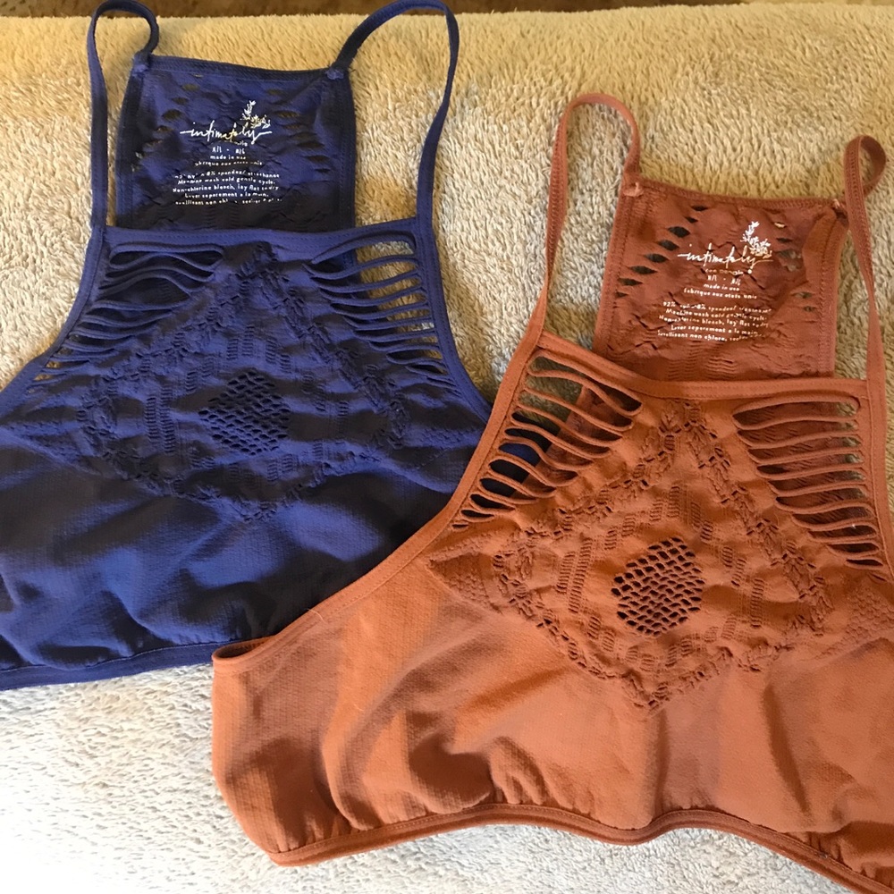 Bundle of 2 free People hanalei bras