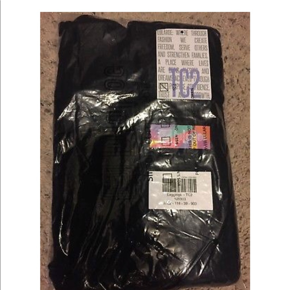 Black tc 2 new leggings