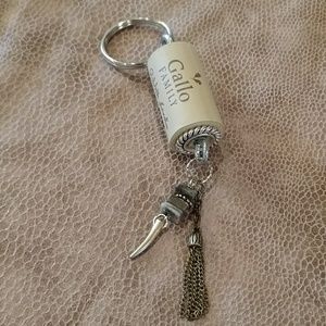 3/$12 Wine Cork Keyring