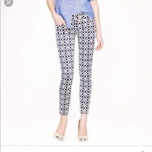J crew Aztec print jeans