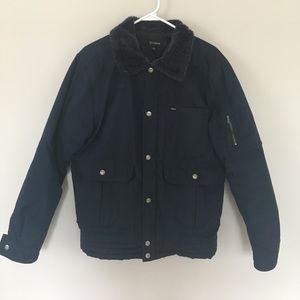 Brixton Navy Bomber Jacket Small