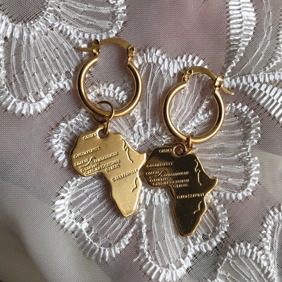 ☀️NEW☀️AFRICA Necklace & Earrings Set - Picture 4 of 4