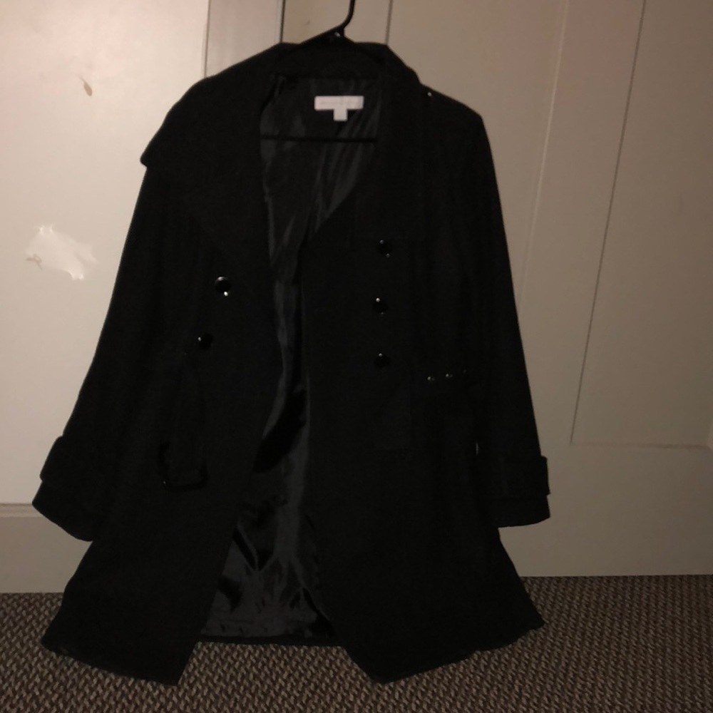 Black winter coat