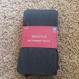 Merona patterned tights