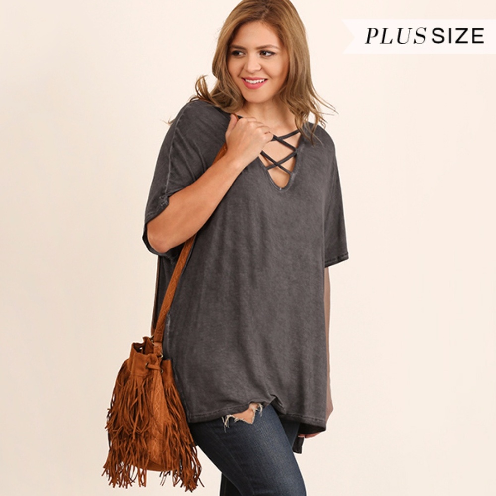 Shila Washed Ash Top