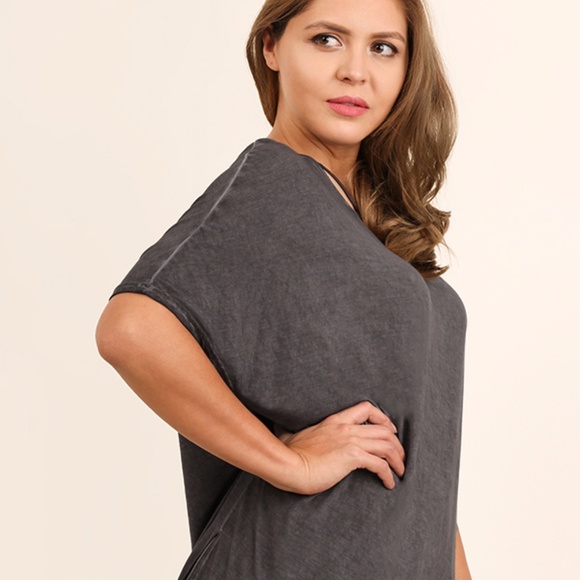 Shila Washed Ash Top - Picture 4 of 5