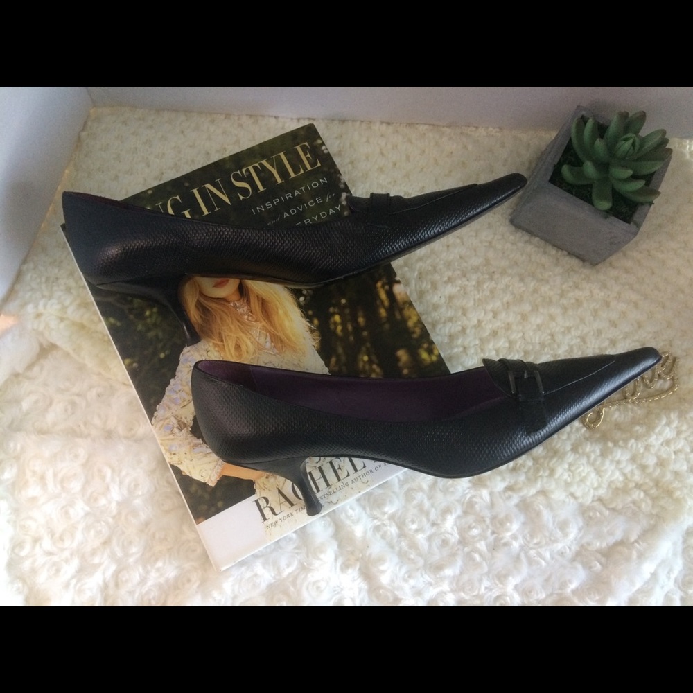 Saks Fifth Avenue kitten heels, sz 8