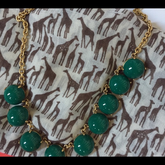 J. Crew Green Bubble Necklace - Picture 4 of 8