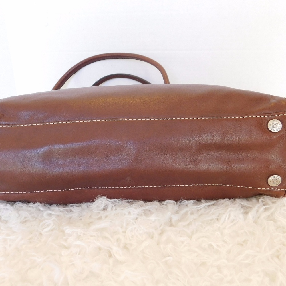 SOLD-MICHAEL KORS SOFT LEATHER SATCHEL HANDBAG - Picture 6 of 8