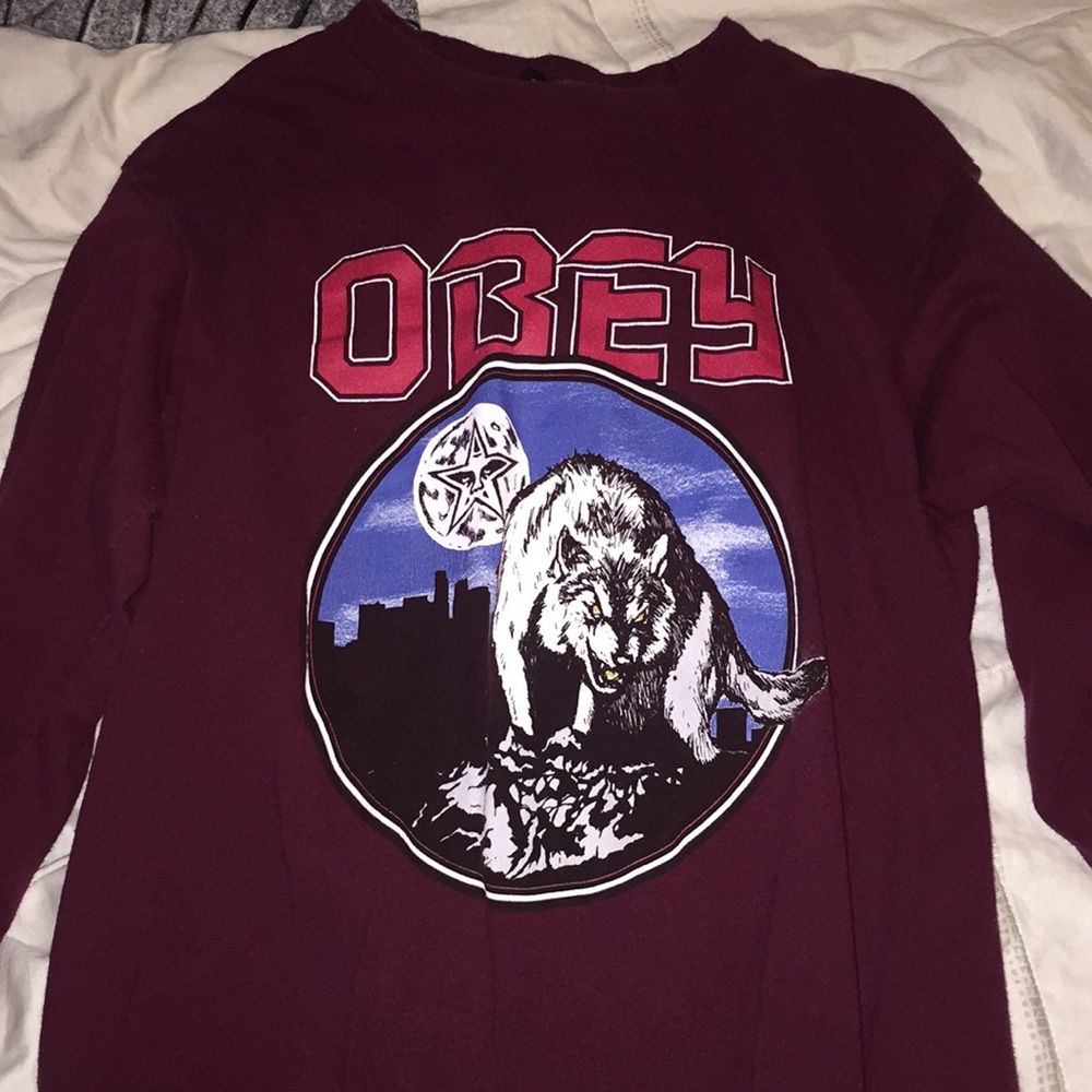 Obey long sleeve tee