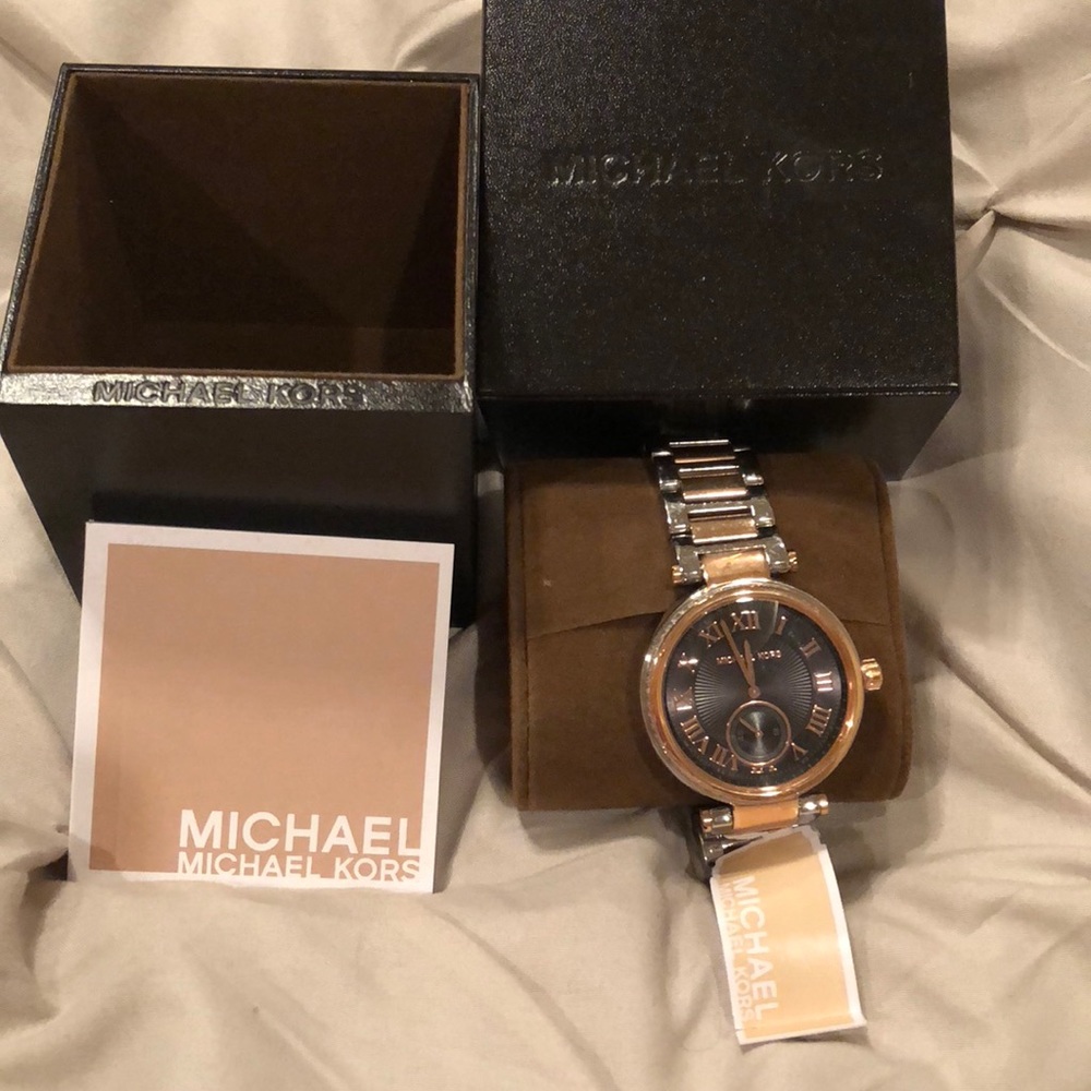Michael Kors two-tone watch new with tags!!
