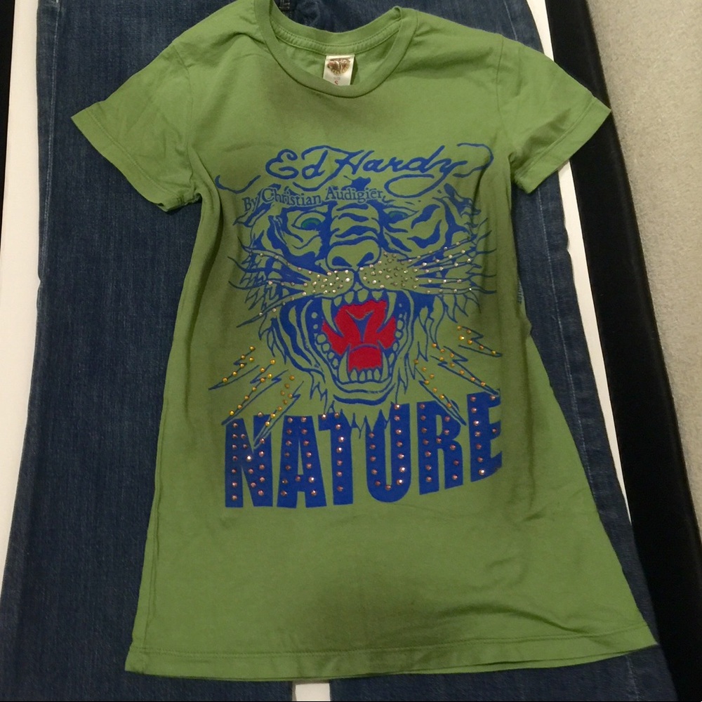 Ed Hardy early original tee shirt small