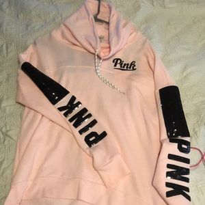 VS PINK cowl neck sweatshirt