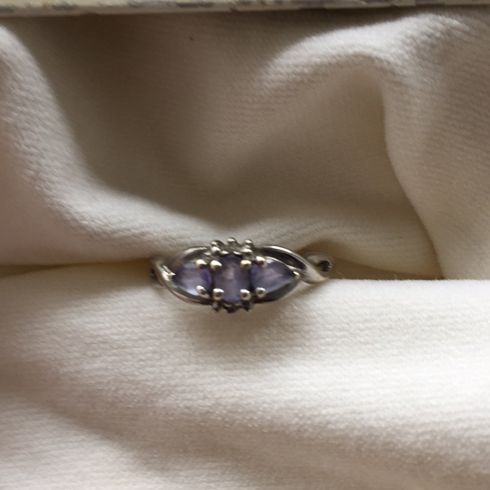 Amethyst Silver Ring