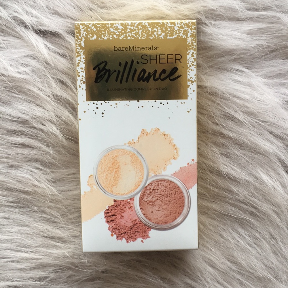 New!! Bare Minerals Sheer Brilliance duo set
