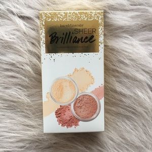 New!! Bare Minerals Sheer Brilliance duo set
