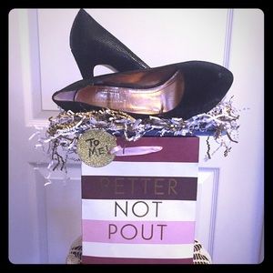 BCBG Black Platform High Heels