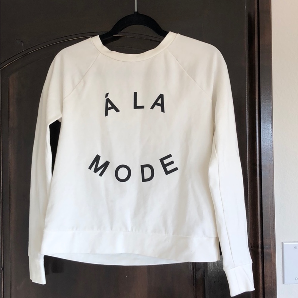 Banana Republic fitted sweatshirt
