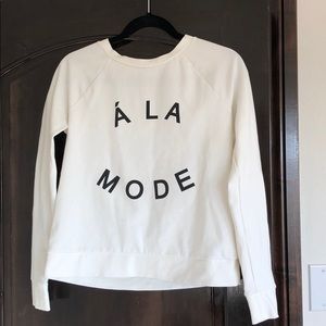 Banana Republic fitted sweatshirt