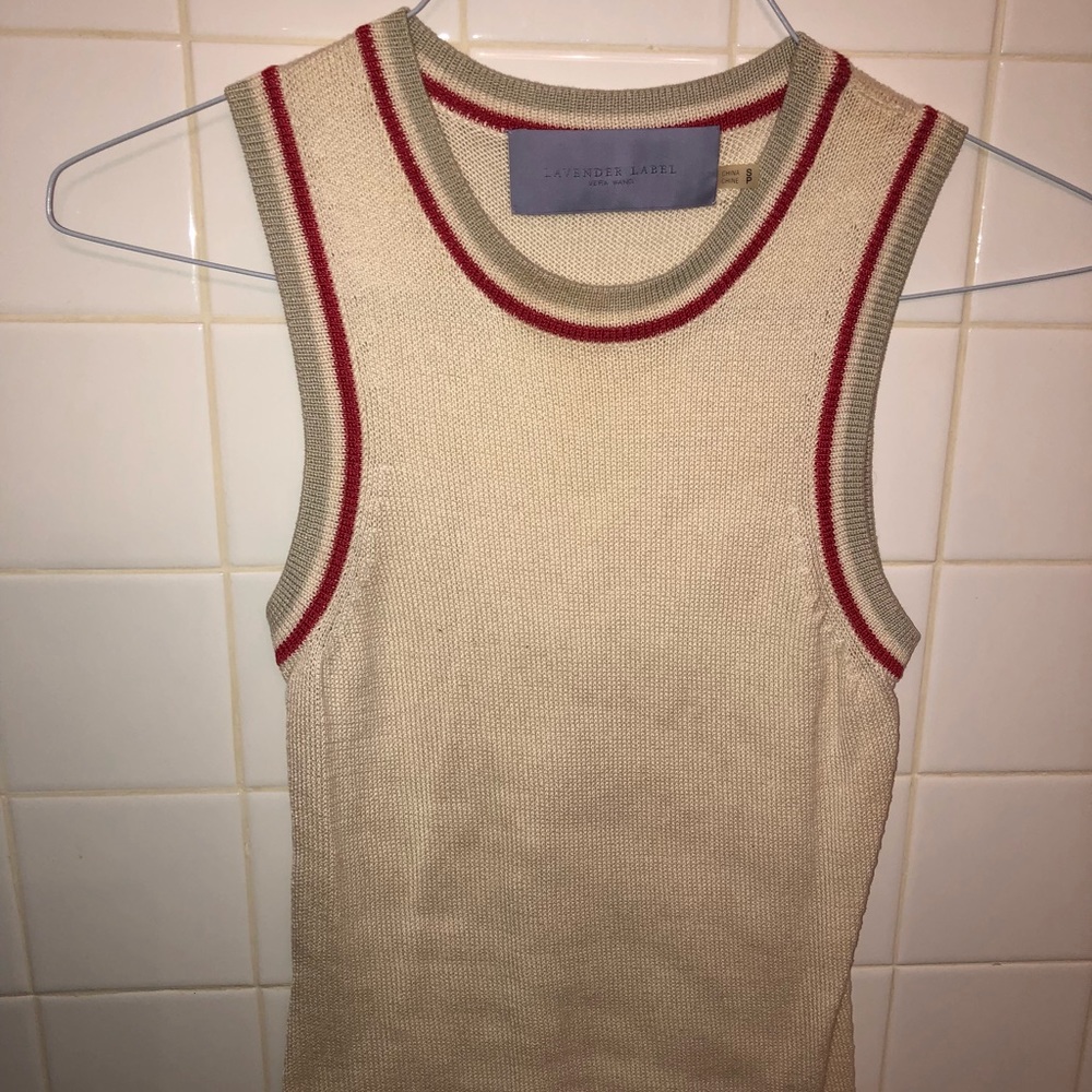 VERA WANG | lavender label sweater vest