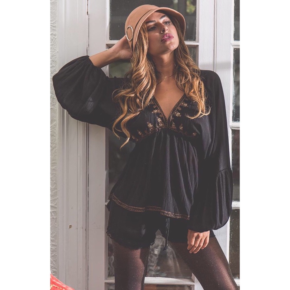 Gold amada la Blouse