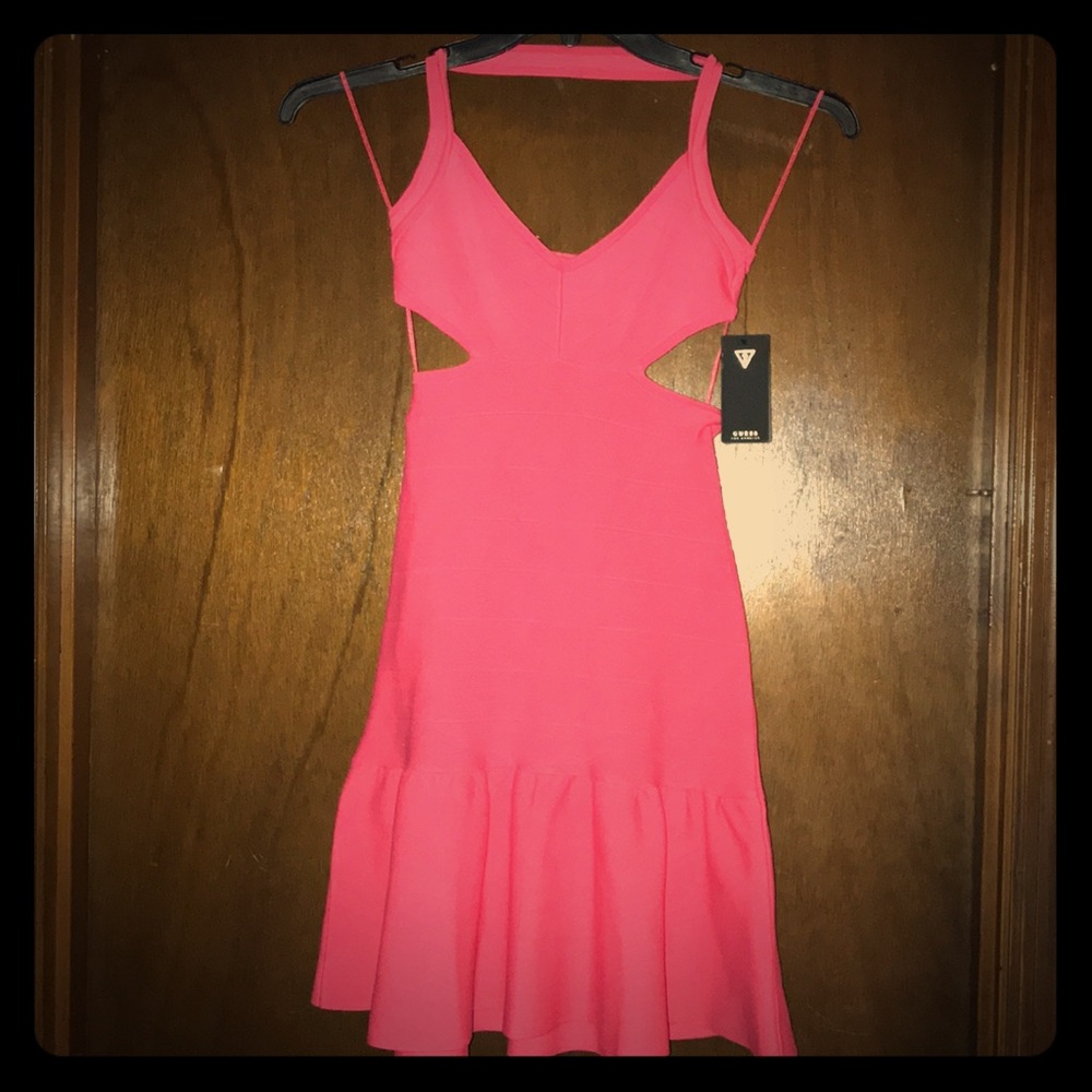 Guess cutout scuba dress size small