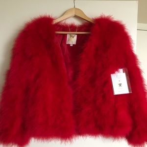 Pello Bello Fluffy Feather Fever Jacket
