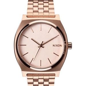 New Nixon Rose Gold Timeteller Watch
