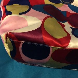 Colorful COACH POPPY collection bag