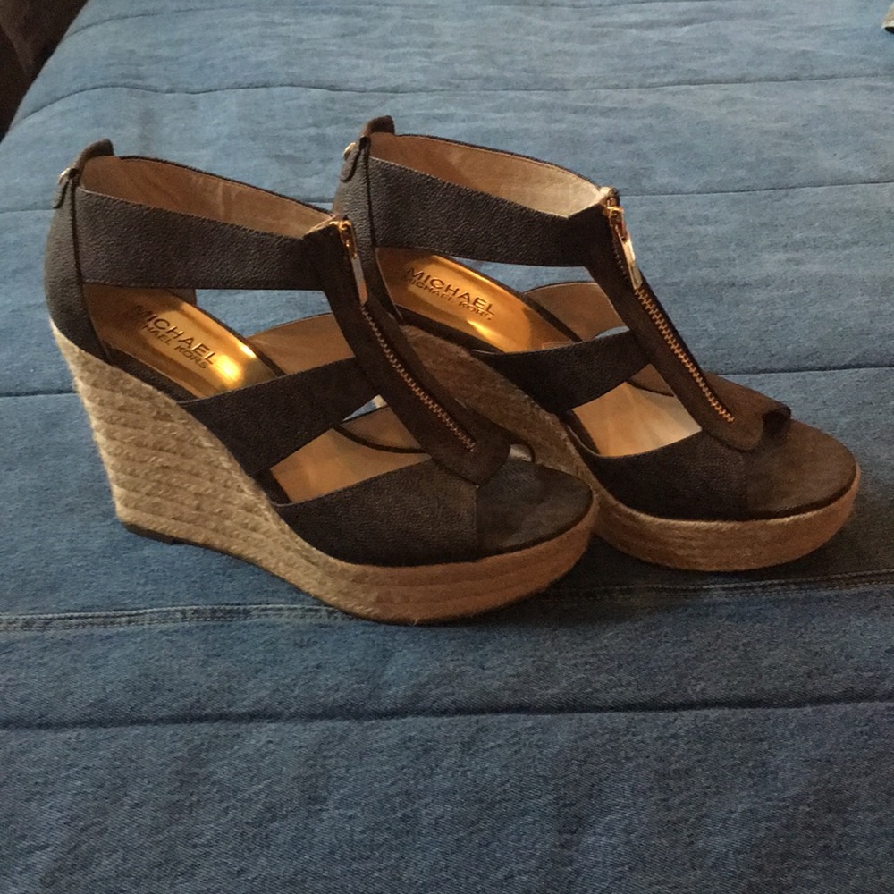 Michael Kors wedge shoes