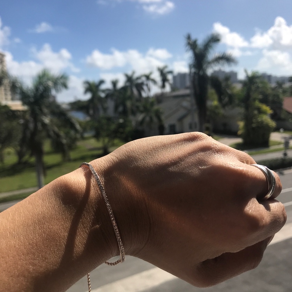 SOLD Pave slider bracelet Michael Kors