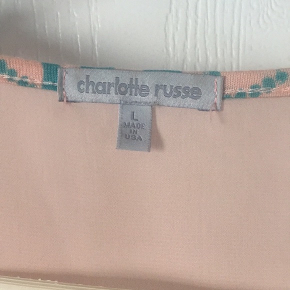 Cute Aztec Patterned Tank top with tie - Picture 3 of 5