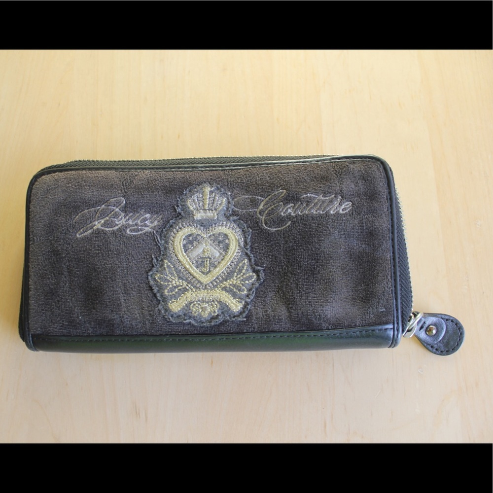 Juicy Couture velour wallet