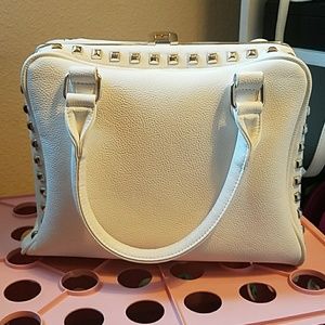White purse