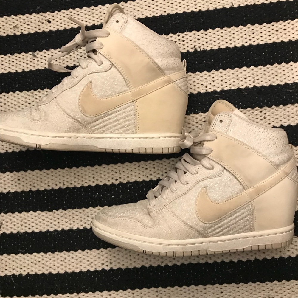 Nike wedged sneakers