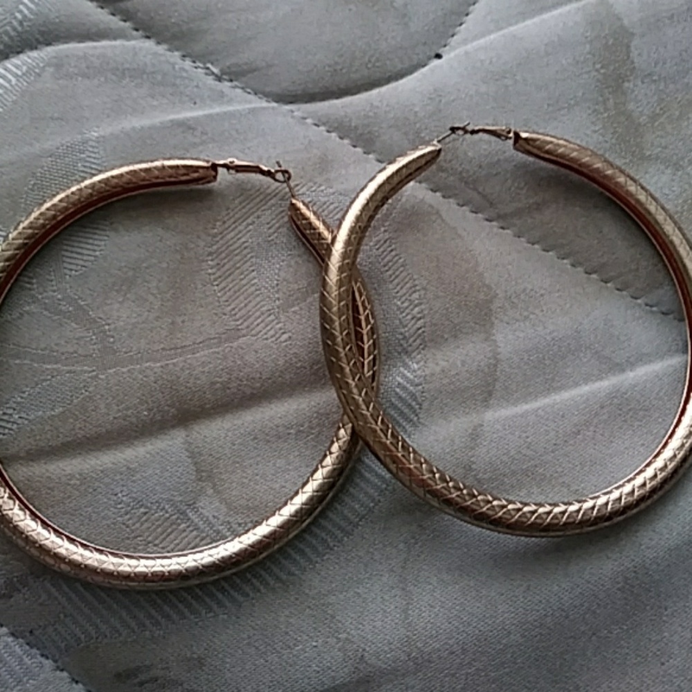 Hoop earrings